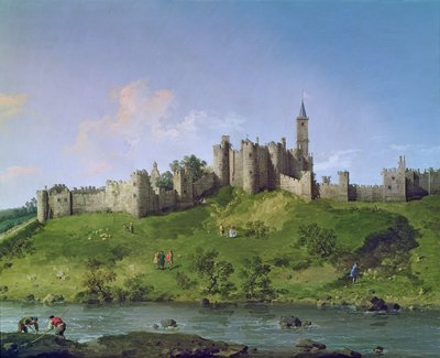 Alnwick Castle by Giovanni Antonio Canal